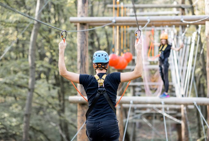 Challenge Yourself at Our Kaysville Ropes Course